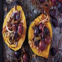 Roasted Squash with Shallots, Grapes, and Sage image
