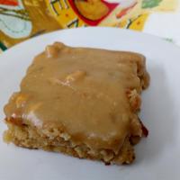Michigan Maple Peanut Butter Sheet Cake image