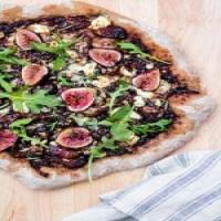 Fig, Balsamic + Goat Cheese Pizza_image