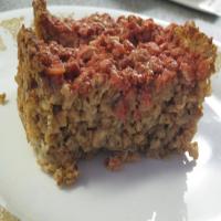 Low Fat Rice Krispie Meat Loaf image