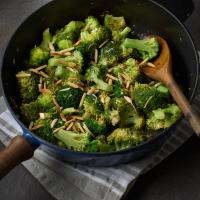 Spicy Broccoli with Parmesan Cheese image