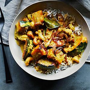 Cashew, Coconut, and Squash Curry_image