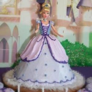 Barbie Doll Cake_image