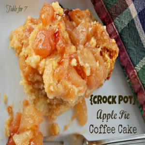 Crock Pot Apple Pie Coffee Cake Recipe - (4.5/5) image