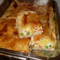 Country Style Egg and Bacon Pie_image