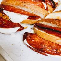 Pull-Apart Bread with Pepperoni and Mozzarella image