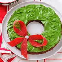 Holiday Wreath Brownies_image