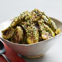 Roasted Brussels Sprouts with Lemony Herb Breadcrumbs image