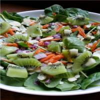 Spinach & Kiwi Salad image
