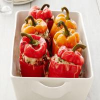 Turkey-and-Rice Stuffed Peppers image