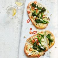 Broccoli & goat's cheese pizzettes image