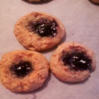 Jam and Oatmeal Thumbprint Cookies image