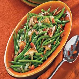 Beans with Mushrooms and Bacon_image