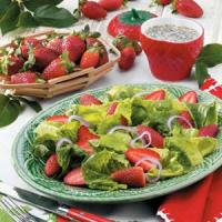 Strawberry Romaine Salad_image