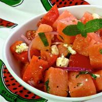 Tomato Watermelon Salad image