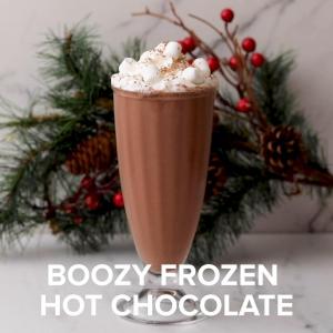 Boozy Frozen Hot Chocolate Recipe by Tasty_image