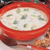 Creamy Broccoli Potato Soup image