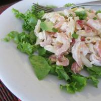 Shrimp Avocado Pasta Salad_image
