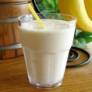 Caramel Banana Milkshake image