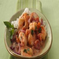 Thai Seared Shrimp with Tomato, Basil and Coconut image