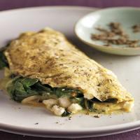 Greens and Herb Omelet image