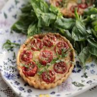 Tomato and Cheddar Tartlets image