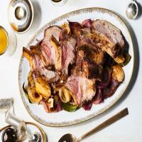 Indian-Spiced Pork Roast with Rosemary and Onions image