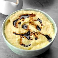 Creamy Polenta with Balsamic Glaze image