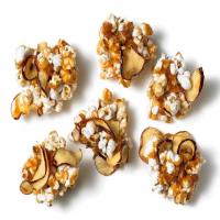 Caramel Apple Popcorn Clusters image