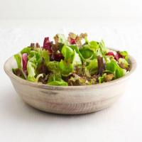 Green Salad With Shallot Dressing image