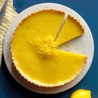 Lemon Tart with Almond Crust_image