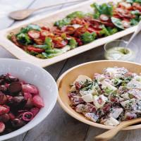Roasted-Beet and Pickled-Red-Onion Salad image