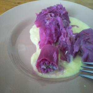 Macedonian Stuffed Cabbage With Thick Avgolemono image