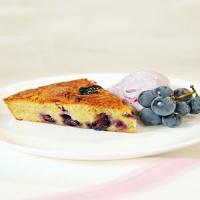 Pistachio Brown-Butter Cake with Concord Grapes_image