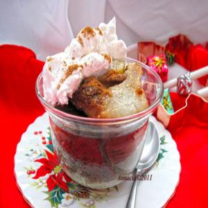 Pear Gingerbread Pudding. image