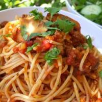 Mariu's Spaghetti with Meat Sauce image