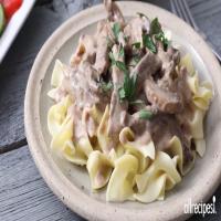 Rich and Creamy Beef Stroganoff_image