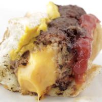 Cheese-Stuffed Burger Dogs Recipe - (4.5/5) image