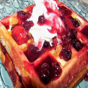 Berry Birthday Waffles_image