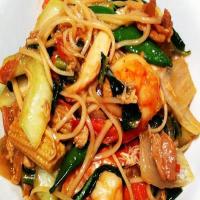 Chicken, Shrimp and Chinese Vegetables_image