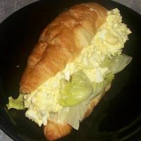 Ranch Egg Salad Croissant Sandwiches image