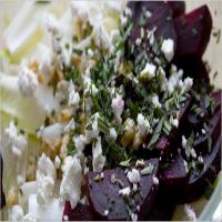 Beet and Endive Salad with Walnuts_image