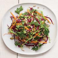 Kale Slaw with Red Cabbage and Carrots image