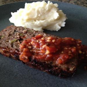 Kristi's Out Of This World Meatloaf with Homemade Tomato Garlic Sauce Recipe - (4.6/5)_image
