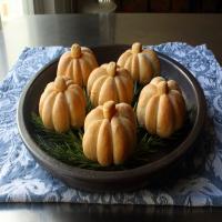 Pumpkin-Shaped Dinner Rolls image