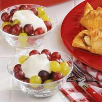 Cream-Topped Grapes image