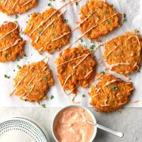 Harissa Sweet Potato Fritters_image