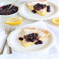 Lemon Cake Pie with Blueberry Compote Recipe - (4.4/5) image