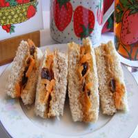 Carrot-Raisin Pb Sandwiches image