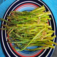 Roasted Asparagus With Browned Butter image